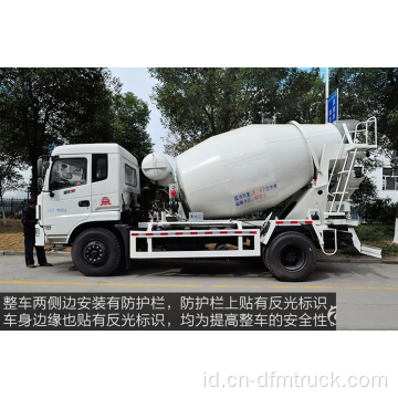 6 truk mixer beton CBM untuk mixer transportasi